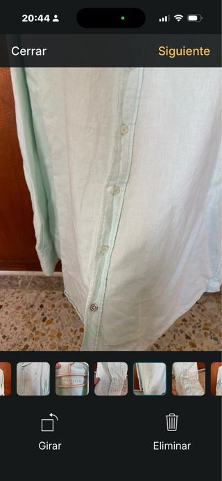 Camisa Sacalpers verde hombre