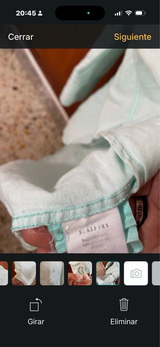 Camisa Sacalpers verde hombre