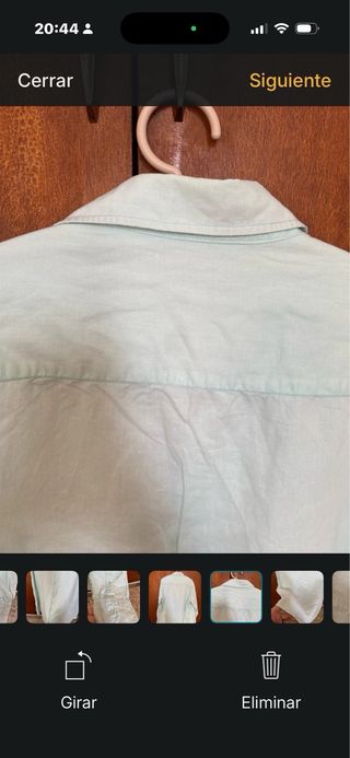 Camisa Sacalpers verde hombre