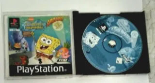 PS1 SpongeBob SquarePants . Edición europea (PAL)