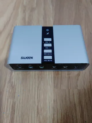 Tarjeta Sonido USB Externa Sweex