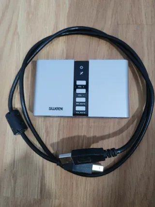 Tarjeta Sonido USB Externa Sweex