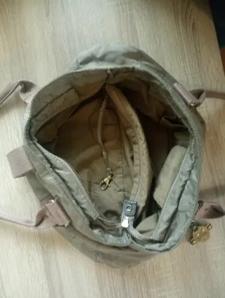 Bolso Kipling Marrón Verde Oliva