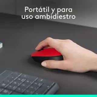 Logitech M171 Ratón inalámbrico para PC, Mac, portátil, 2,4 GHz