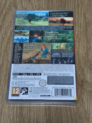 Zelda Breath of the Wild Nintendo Switch