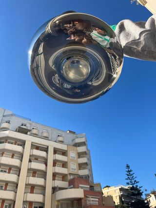 Lampadario Vintage Vetro Design Argento