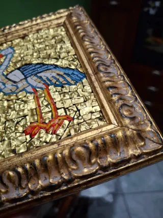 Quadretto Micromosaico Uccello