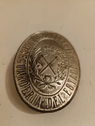 Placa Guardería Forestal del Estado