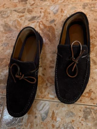 Scarpe in velluto nere