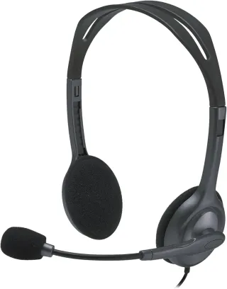 Logitech H111 Auriculares con Cable, Sonido Estéreo
