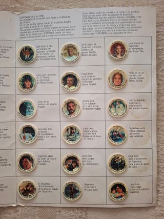 Álbum Superman Chapas Coca Cola Completo 1978