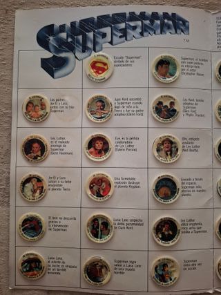 Álbum Superman Chapas Coca Cola Completo 1978