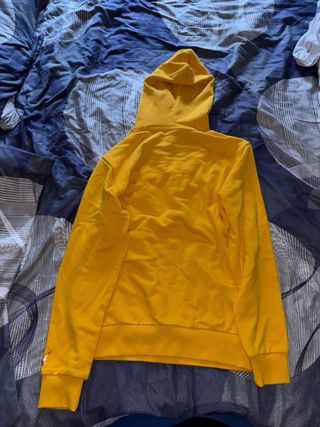 Sudadera Puma Amarilla con Logo