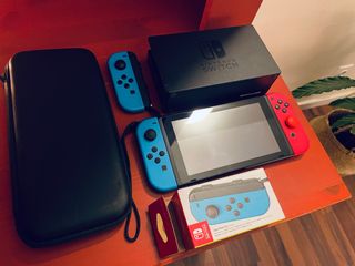 Nintendo Switch Completa (Dock, HDMI, Mandos)