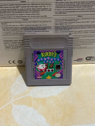 Kirby's Pinball Land Game Boy Nintendo