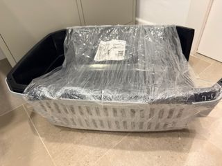 Transportín Perro/Gato negro y Gris