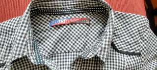 Blusa Zara Cuadros Talla S