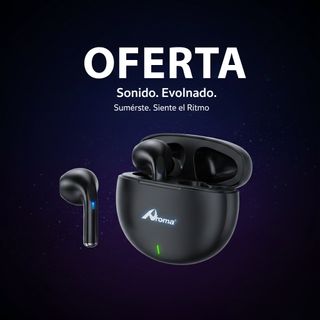 Offerta Auriculares Bluetooth Aroma Negros