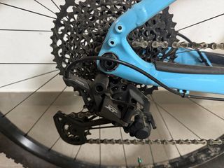 Bicicleta Elétrica Trek Azul + upgrades