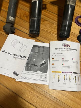 Muelles y Amortiguadores KW Regulables Audi S3 8V