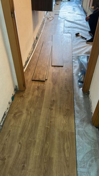 Instalación de parquet