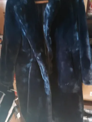 Pelliccia sintetica nera