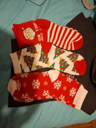 Calcetines Navideños Talla Única