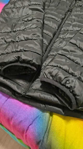 Chaqueta Plumífero chupa Levi's Negra original