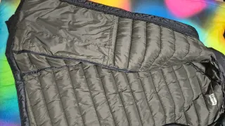 Chaqueta Plumífero chupa Levi's Negra original