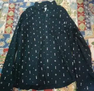 Camisa Carhartt azul marino talla M