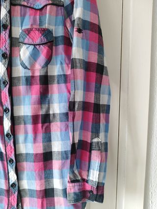 Camisa cuadros mujer Jennyfer Talla M