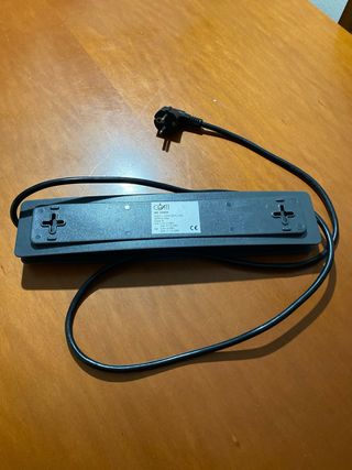 Regleta 5 enchufes con interruptor