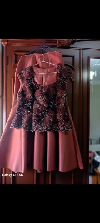 Vestido cobre fiesta