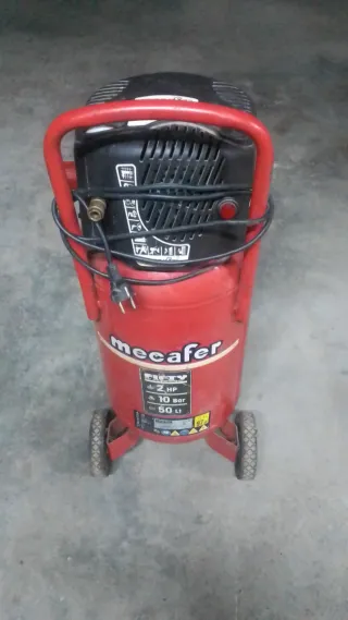 Compresor Mecalfer 50L 2HP 10 Bar