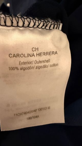 Polo Carolina Herrera Azul Marino