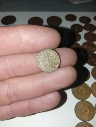 Lote monedas Suecia 5, 2 y 1 coronas