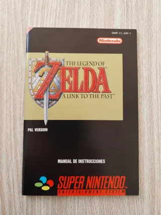 ZELDA A LINK TO THE PAST PAL ESPAÑA SUPER NINTENDO