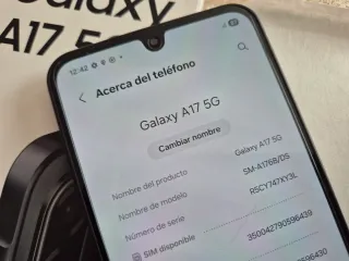 Samsung Galaxy A17 5G 128GB Negro