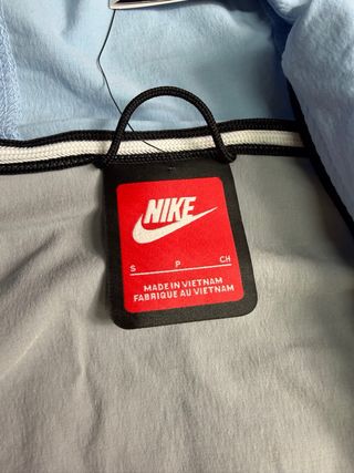 Chaqueta Nike Tech Fleece Azul y Gris