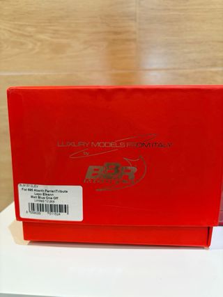 BBR Models Abarth Edición Limitada Azul