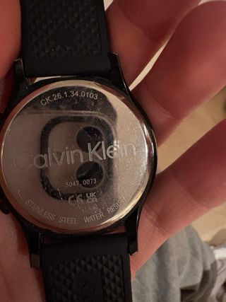Reloj Calvin Klein Negro