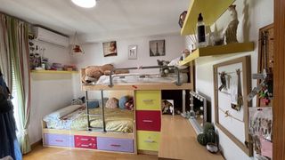 Dormitorio juvenil tipo tren