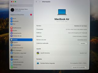 MacBook Air 13' 2019 Argento