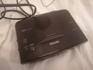 Radio Despertador Philips Negro