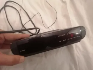 Radio Despertador Philips Negro