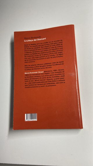 La plaça del Diamant (Club Editor Jove) (Catala...