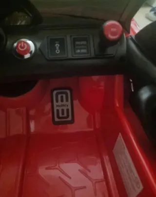 Coche Lamborghini Rojo Eléctrico