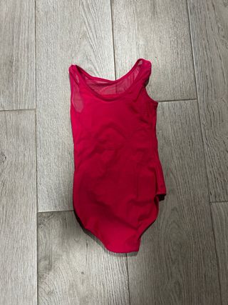 Maillot de ballet rojo