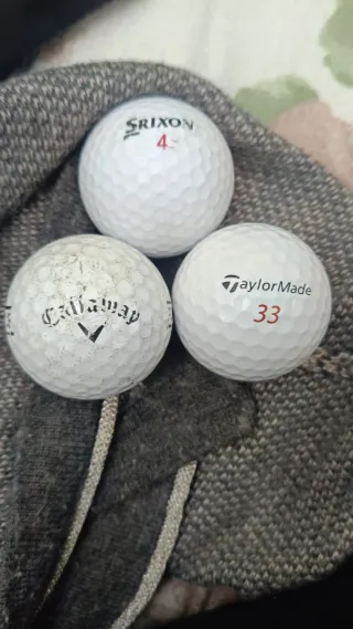 Palline da golf Srixon, Callaway, TaylorMade