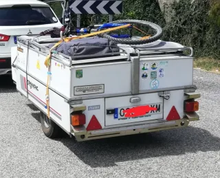 Carro tienda ideal para camping